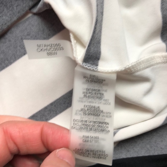 Calvin Klein sleeveless zipper blouse top small - Picture 5 of 6